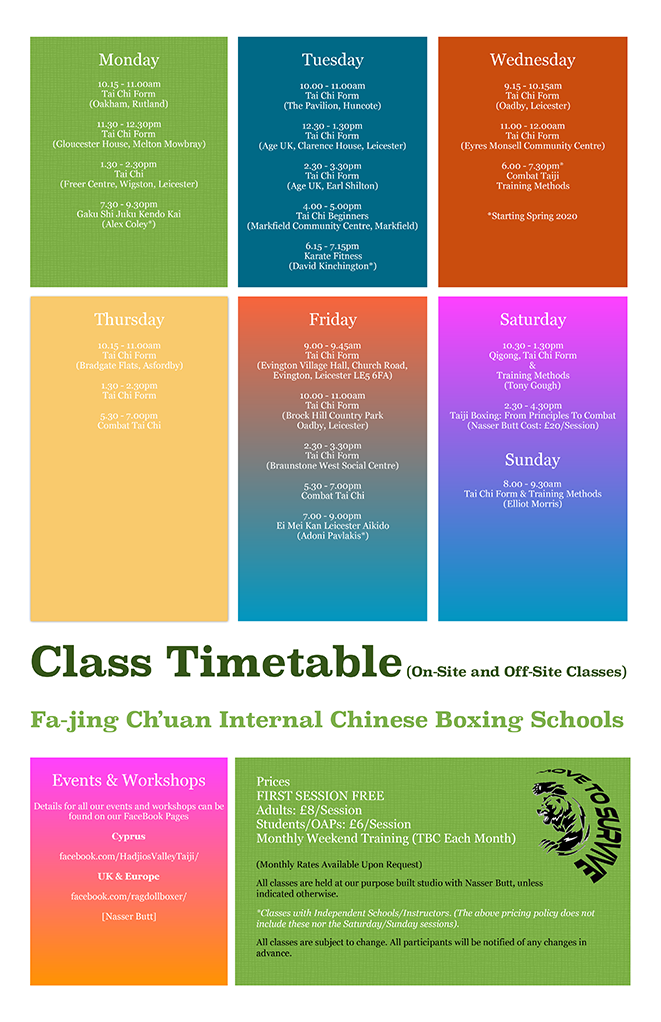 Timetable
